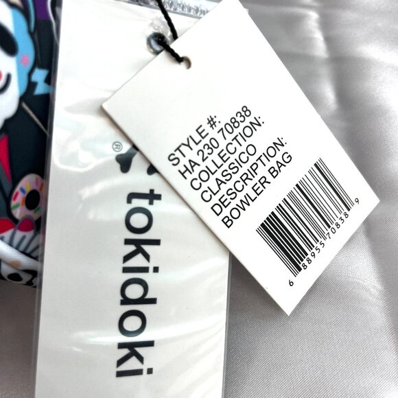 Rare Tokidoki Classico Bowler Bag Bowling Cross Body Purse NWT Vintage 2014 - Picture 5 of 13